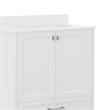 30 Inch Bathroom Vanity with Undermount Sink Cabinet and Drawer in White