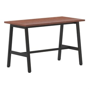 Commercial 48x24 Conference Table with Laminate Top and A-Frame Base - Walnut