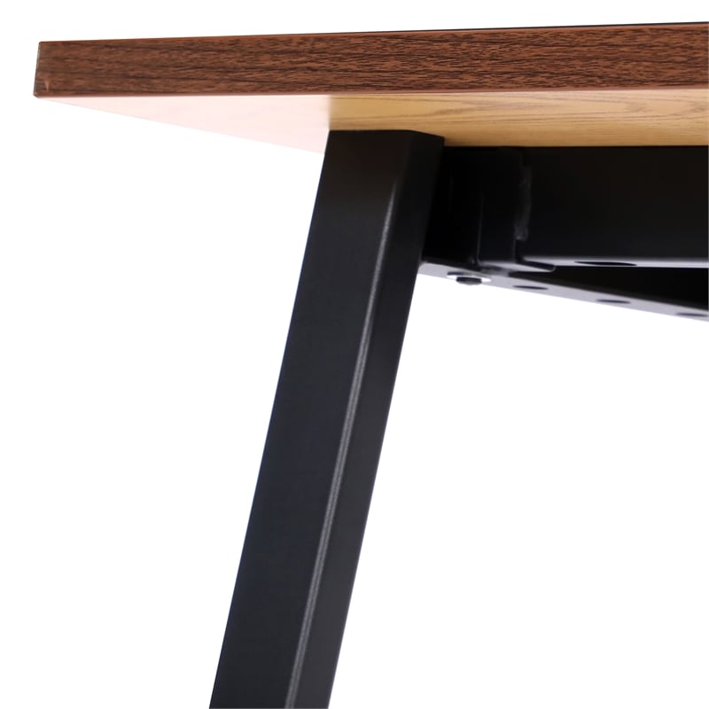 Commercial 48x24 Conference Table with Laminate Top and A-Frame Base - Walnut