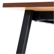 Commercial 48x24 Conference Table with Laminate Top and A-Frame Base - Walnut