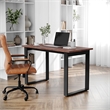 Commercial 48x24 Conference Table with Laminate Top and U-Frame Base - Walnut