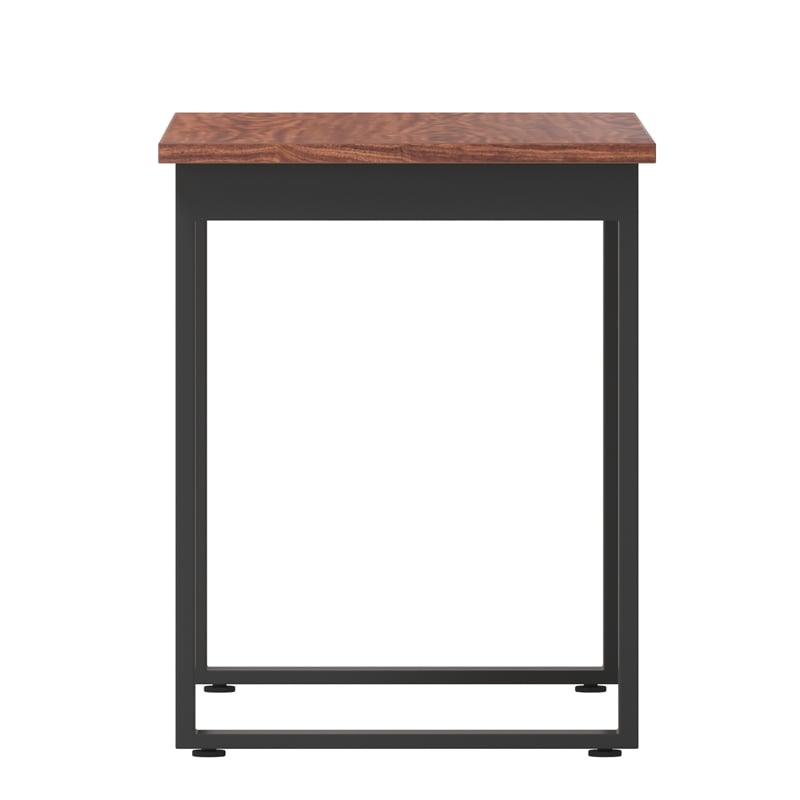 Commercial 48x24 Conference Table with Laminate Top and U-Frame Base - Walnut