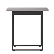 Commercial 48x30 Conference Table with Laminate Top and U-Frame Base - Gray Oak