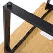 Commercial 48x30 Conference Table with Laminate Top and U-Frame Base - Walnut