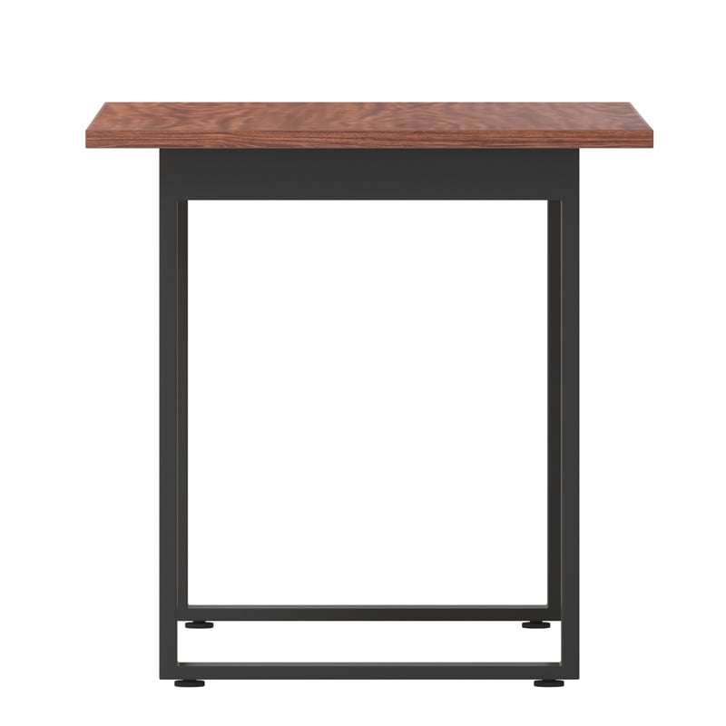 Commercial 48x30 Conference Table with Laminate Top and U-Frame Base - Walnut