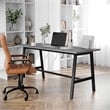Commercial 60x24 Conference Table with Laminate Top and A-Frame Base - Gray Oak