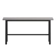 Commercial 60x24 Conference Table with Laminate Top and A-Frame Base - Gray Oak