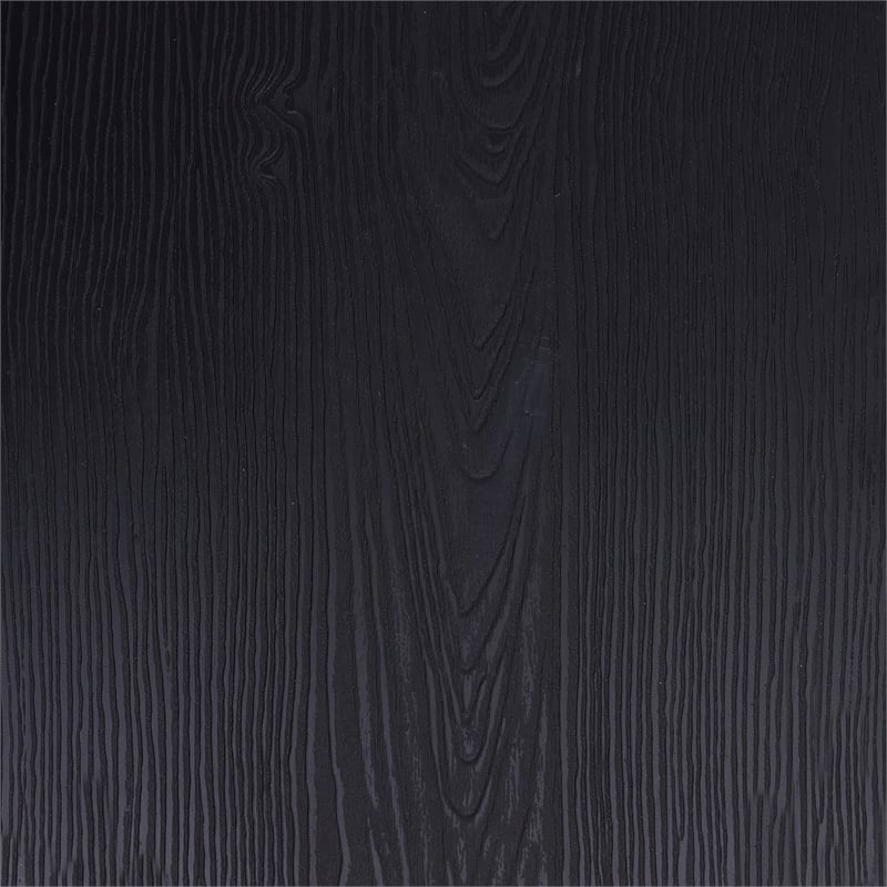 All-Weather Metal Stack Chair with Arms and Poly Resin Seat - Black/Black