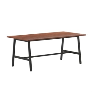 Commercial 72x36 Conference Table with Laminate Top and A-Frame Base - Walnut