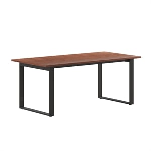 Commercial 72x36 Conference Table with Laminate Top and U-Frame Base - Walnut