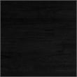 Solid Wood 47 Inch Commercial Grade Dining Table for 4 in Black Matte Finish