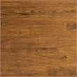 Solid Wood 60 Inch Commercial Grade Dining Table for 4 in Brown Matte Finish