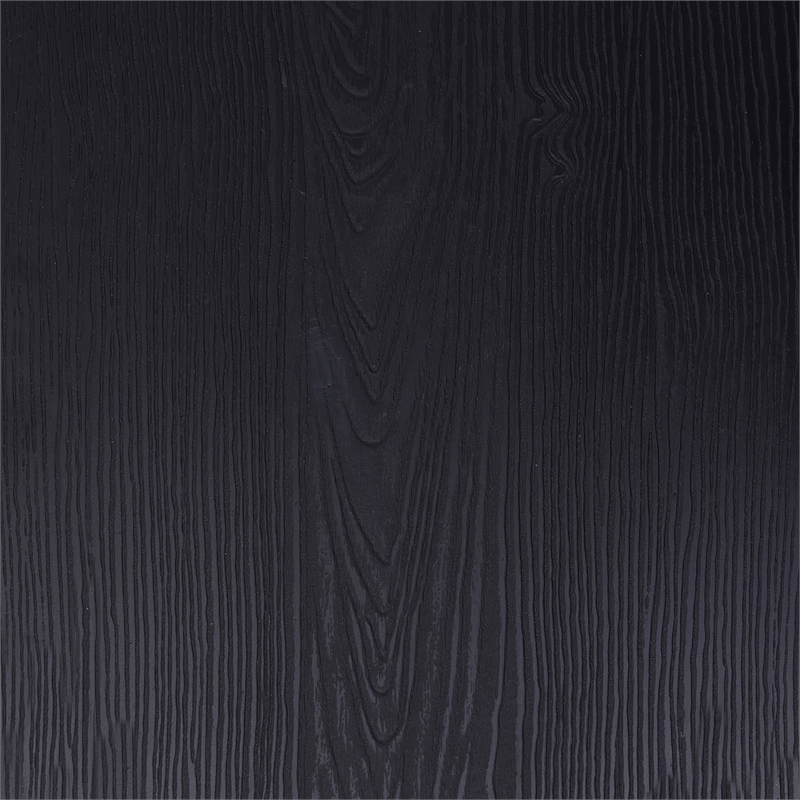 All-Weather Bar Height Stool with Poly Resin Seat - Black/Black