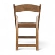 Indoor/Outdoor Lightweight Wood Look Resin Folding Event Chair in Chestnut