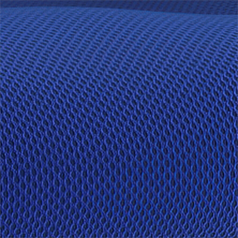 Mid-Back Ergonomic Multifunction Mesh Chair with Polyurethane Wheels-Blue