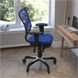 Nicolas Mid-Back Ergonomic Multifunction Mesh Chair with Polyurethane Wheels
