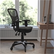 Flash Furniture Nicholas Mid-Back Ergonomic Multifunction Mesh Chair with Polyurethane Wheels