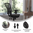 Flash Furniture Nicholas Mid-Back Ergonomic Multifunction Mesh Chair with Polyurethane Wheels