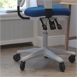 Flash Furniture Nicholas Mid-Back Ergonomic Multifunction Mesh Chair with Polyurethane Wheels