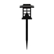 All-Weather Lantern Design Solar Powered LED Landscape Lights in Brown