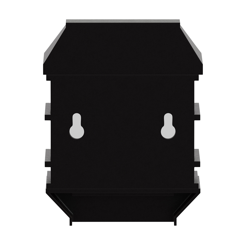 Decorative Wall Mount Solar Powered Lighting for Decks and Fencing in Brown