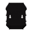 Decorative Wall Mount Solar Powered Lighting for Decks and Fencing in Brown