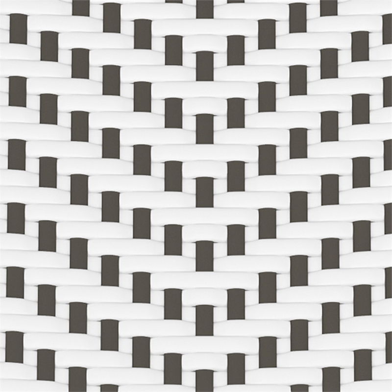 3PC Gray/White and Charcoal Indoor/Outdoor PE Rattan Folding Bistro Set