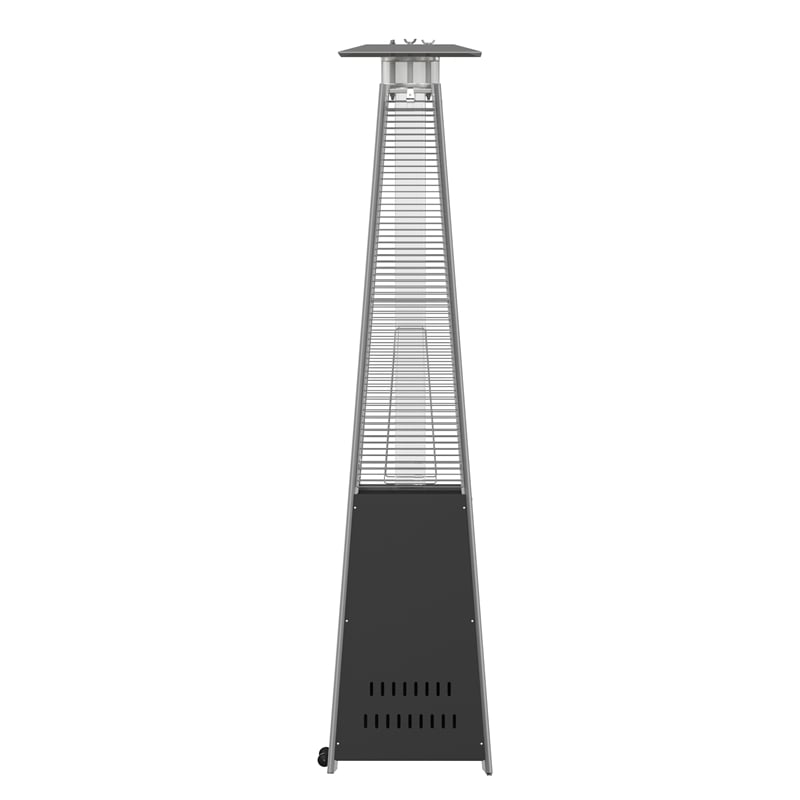 Outdoor Patio Heater - Black - 7.5 Feet Round Steel Patio Heater - 42 000 BTU's