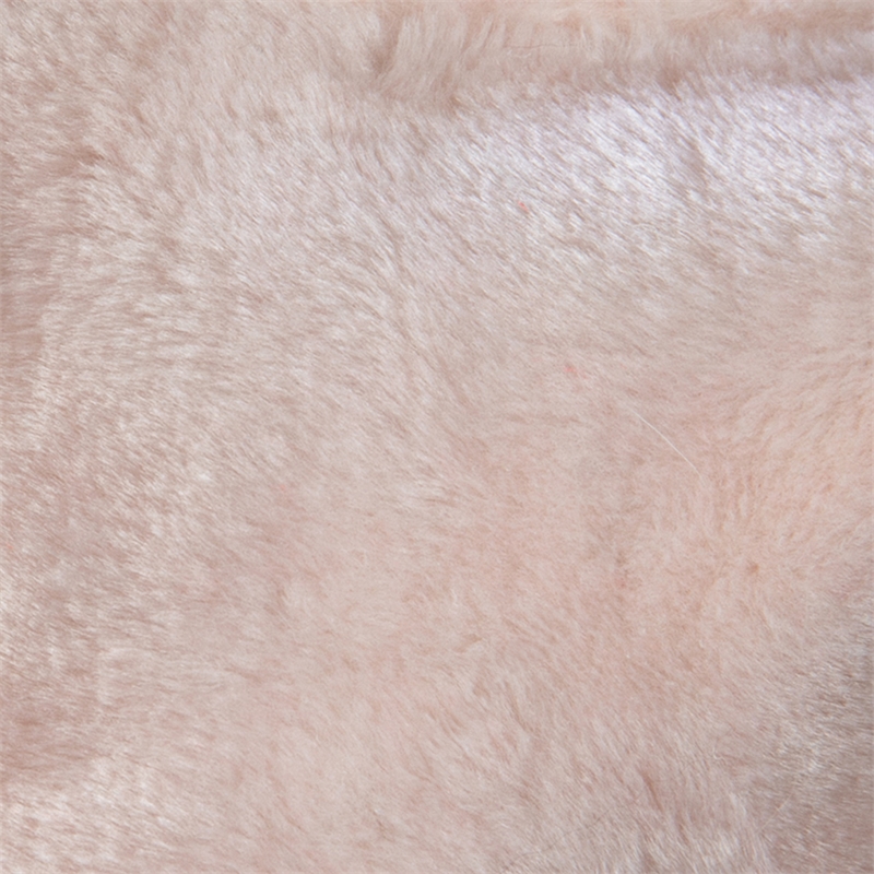Flash Furniture Oversized Blush Furry Refillable Bean Bag Chair for All Ages