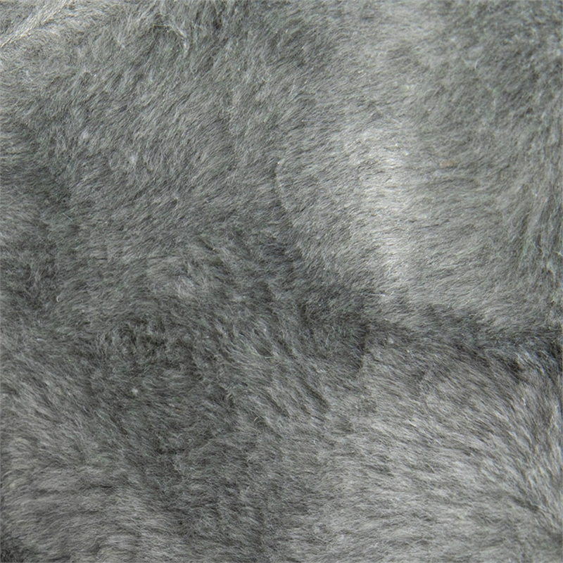 Flash Furniture Oversized Gray Furry Refillable Bean Bag Chair for All Ages