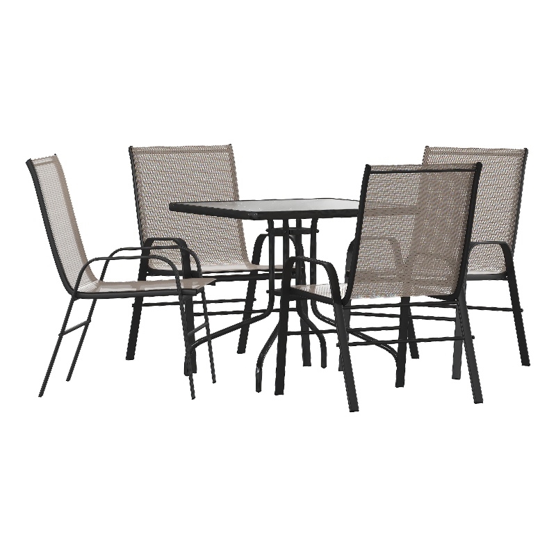 5 Piece Patio Dining Set - 31.5