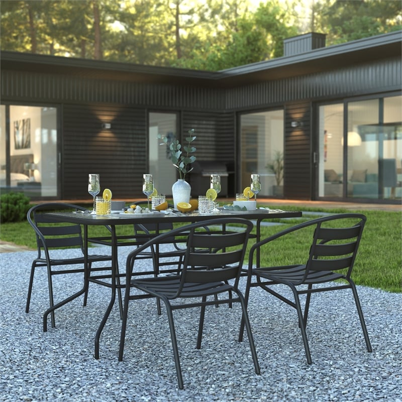 5 Piece Patio Dining Set - 55