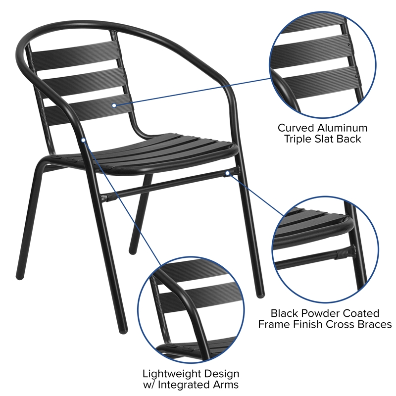 5 Piece Patio Dining Set - 55