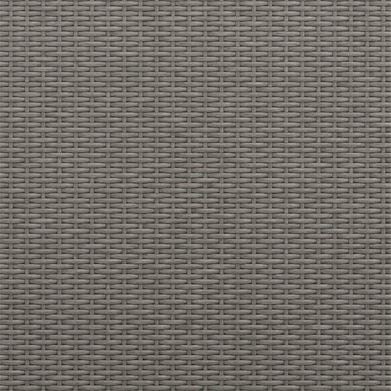 Flash Furniture Indoor/Outdoor Patio Wicker Rattan Sofa and Table Set in Gray