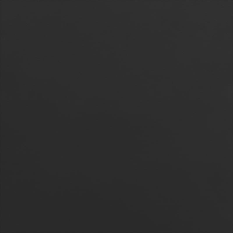 Commercial LeatherSoft Reception Chair with AC/USB/USB-C Charging Ports in Black