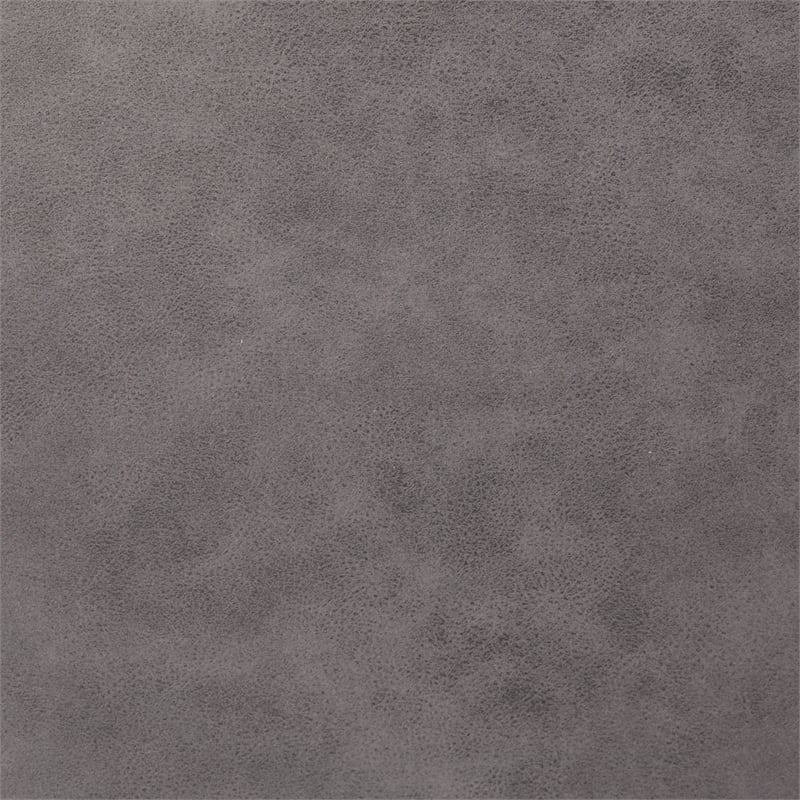 Commercial Wingback Accent Chair with Wooden Legs in Dark Gray Faux Leather