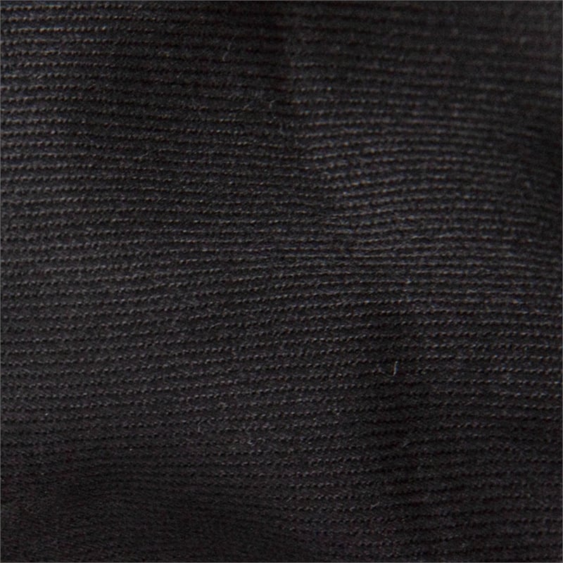 Small Solid Black Refillable Bean Bag Chair for Kids and Teens