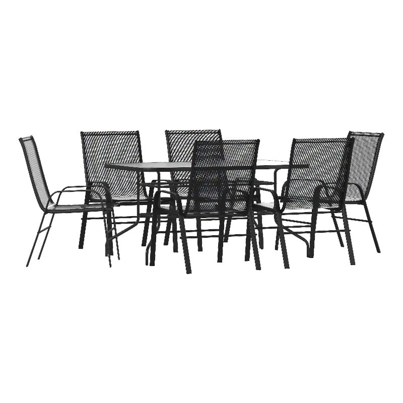 7 Piece Patio Dining Set - 55