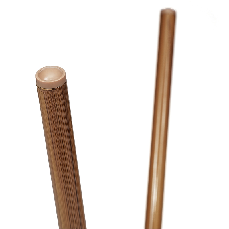 Indoor/Outdoor Commercial Glass Top Bistro Table in White/Gray