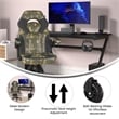 Office Gaming Chair with Skater Wheels & Flip Up Arms - Camouflage LeatherSoft