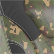 Office Gaming Chair with Skater Wheels & Flip Up Arms - Camouflage LeatherSoft