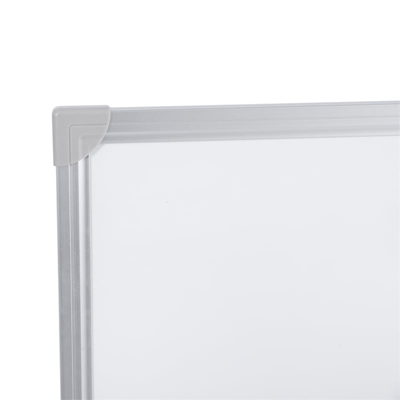 60x48 Aluminum Magnetic Dry Erase Board with Wall Mount Marker Tray