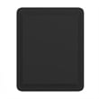 Recessed Bathroom Medicine Cabinet with Beveled Mirror in Black - 24x30