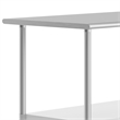 Commercial Stainless Steel 18 Gauge Work Table with Undershelf - 24x72