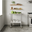 Commercial Stainless Steel Work Table with 4