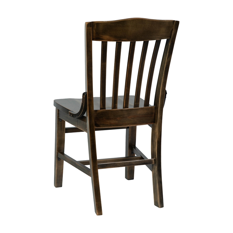 Flash Furniture Hercules School House Back Wooden Restaurant Dining Chair