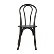 Thonet Solid Wood Stackable Dining Chair with Fixed Floor Glides in EA.