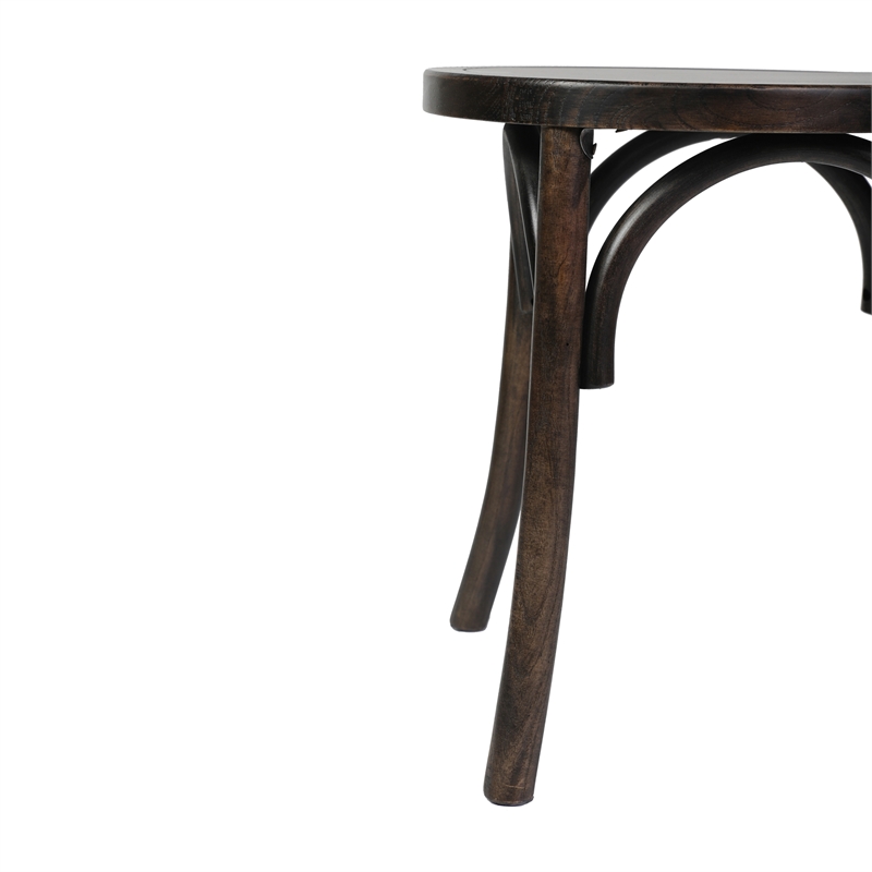 Thonet Solid Wood Stackable Dining Chair with Fixed Floor Glides in EA.