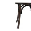 Thonet Solid Wood Stackable Dining Chair with Fixed Floor Glides in EA.