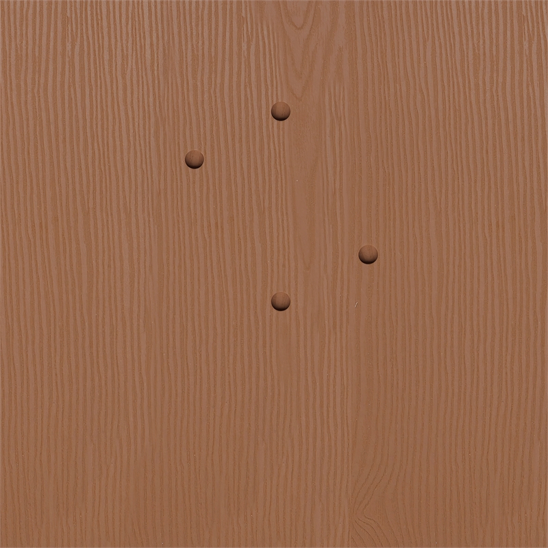 Indoor Counter Stool with Poly Resin Colorful Seat-Silver AQ Clear Coat/Teak